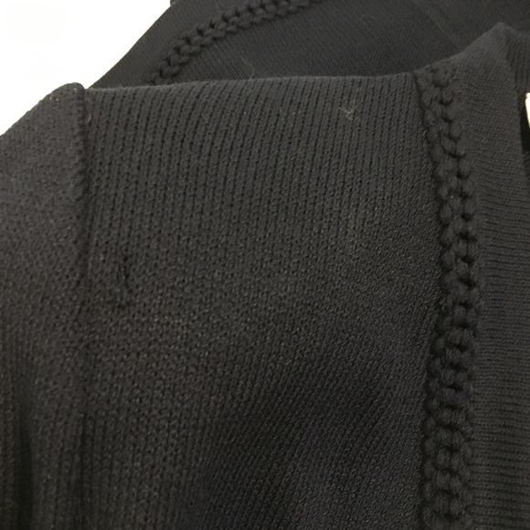 St. John collection navy knit skirt jacket set - Picture 7 of 8